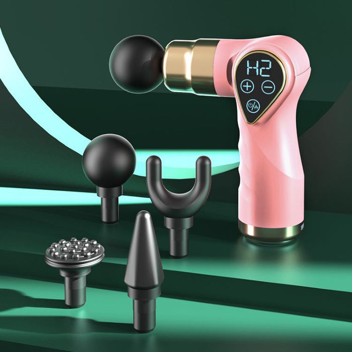 SereneForge Folding Massage Gun with Heat, Portable Percussion Massager