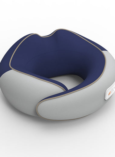 Women using round neck massager